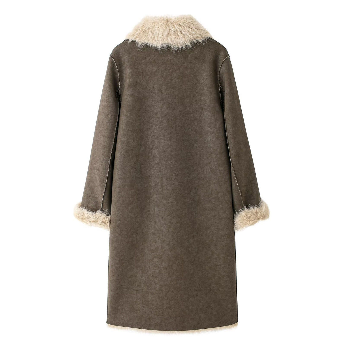 Noelle Reversible Shearling Coat