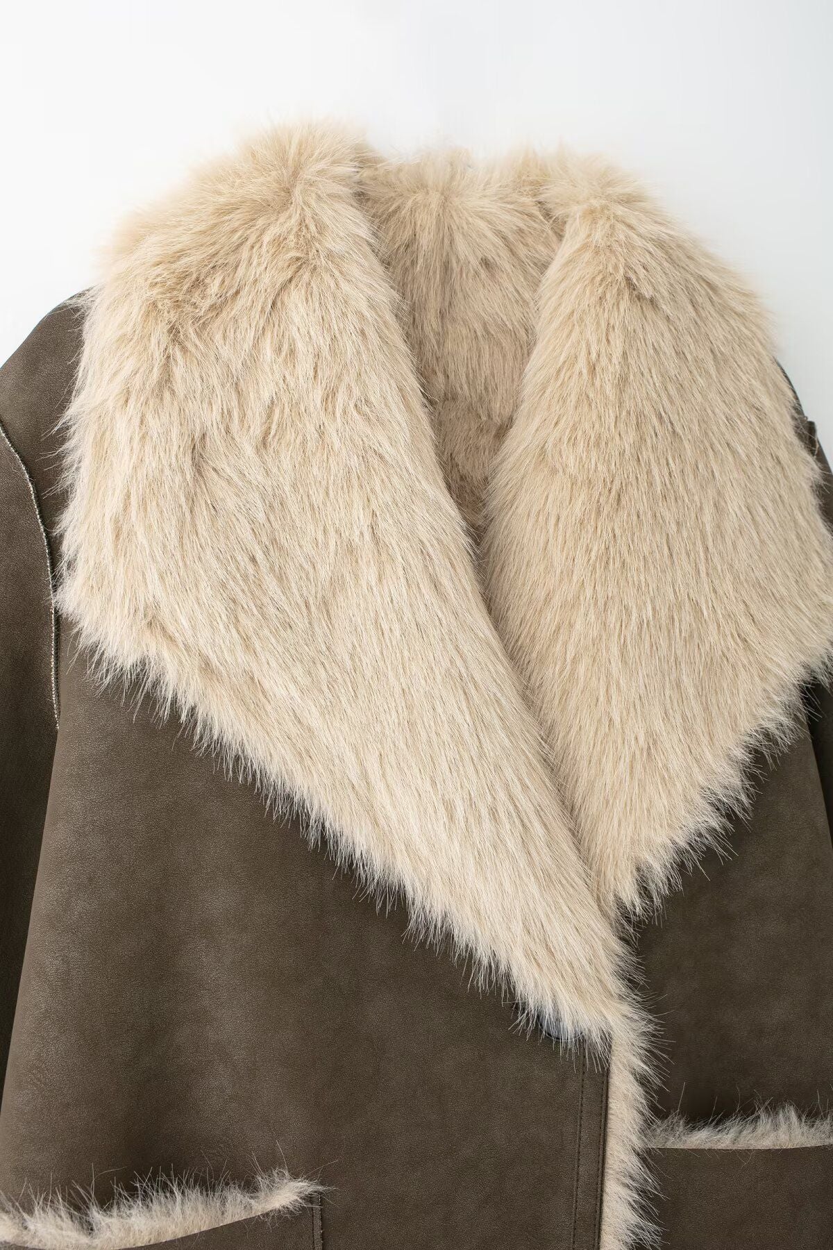 Noelle Reversible Shearling Coat