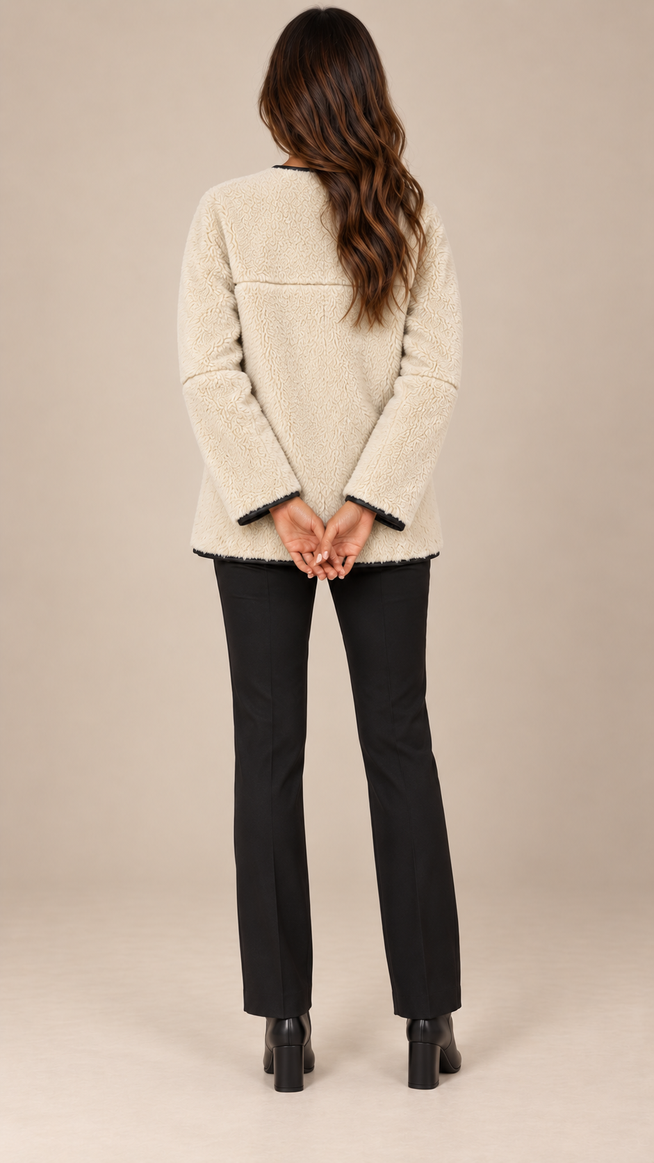 Cordelia Borg Jacket — Off-white model back