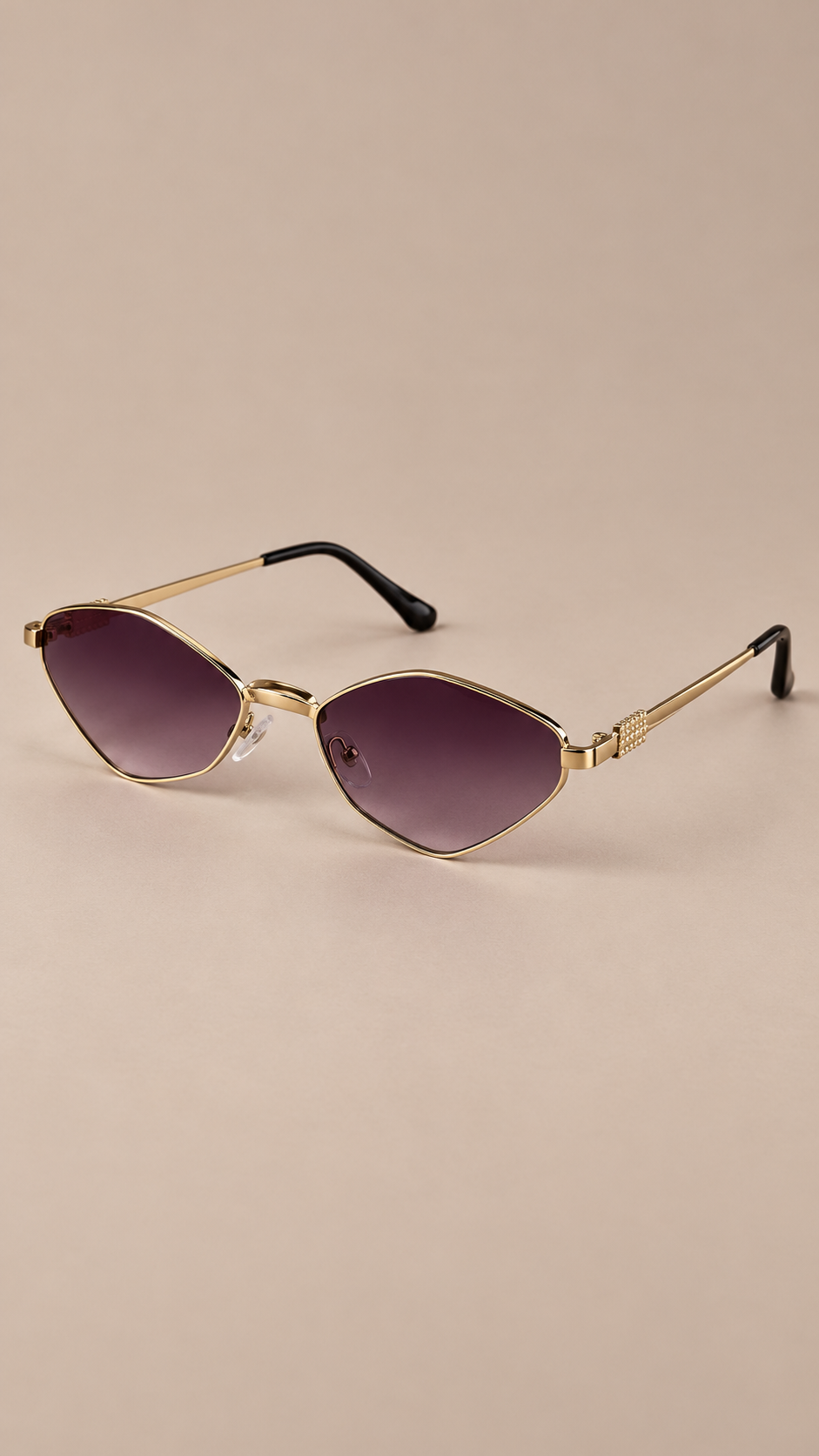 Perpetua Diamond Sunglasses — Purple product only