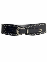 Rhea Studded Wide Belt