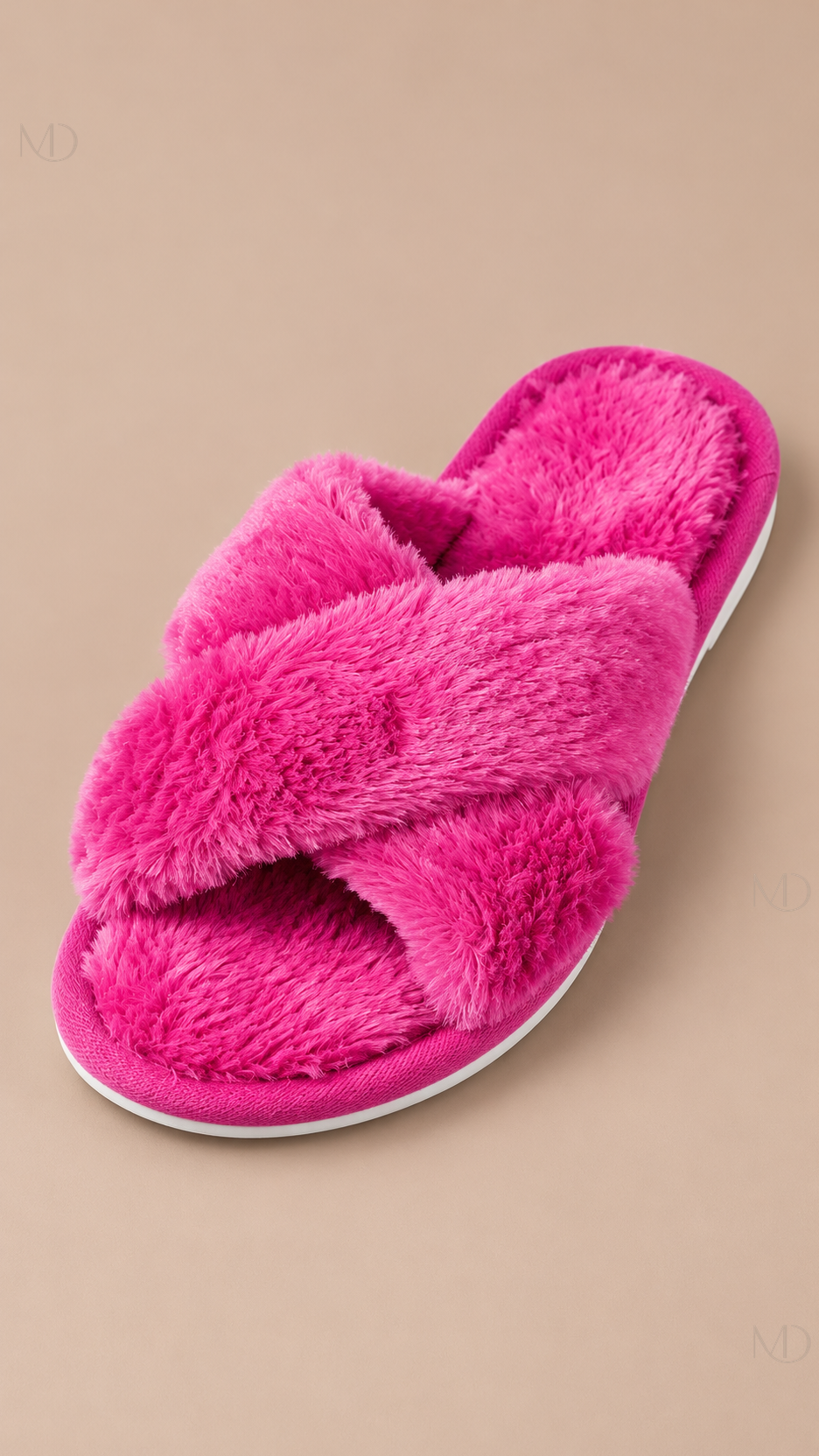 Calliope Crisscross Slide — Rose Red product only