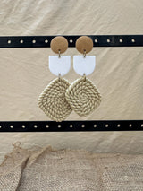 Square Braided Earrings