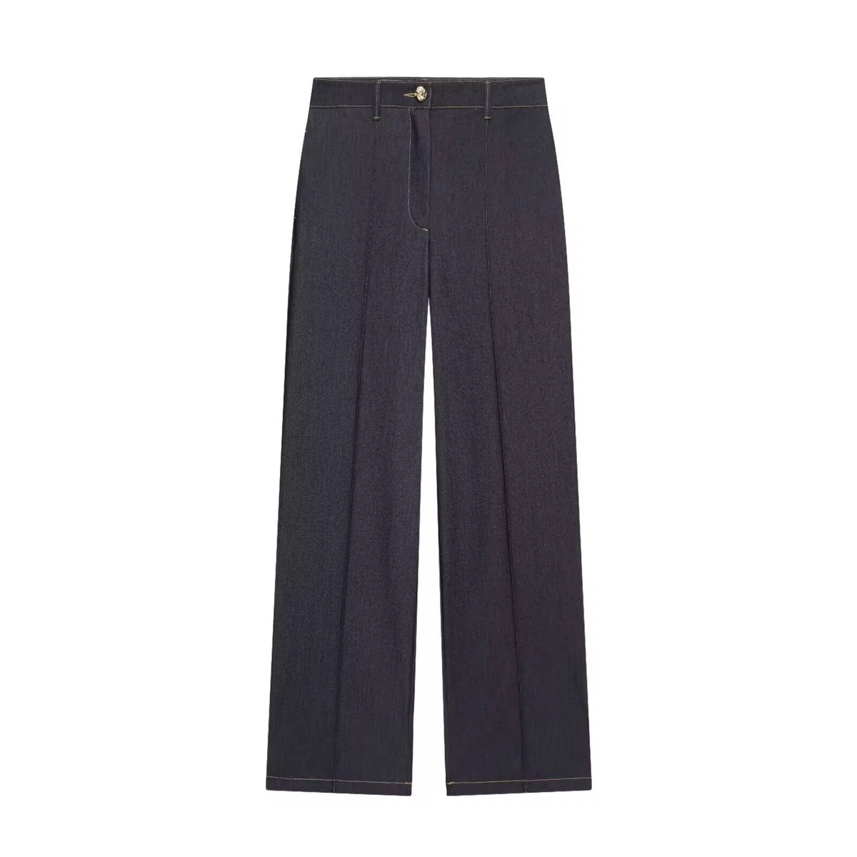 Straight ridge pants