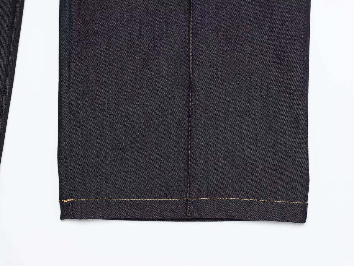 Straight ridge pants