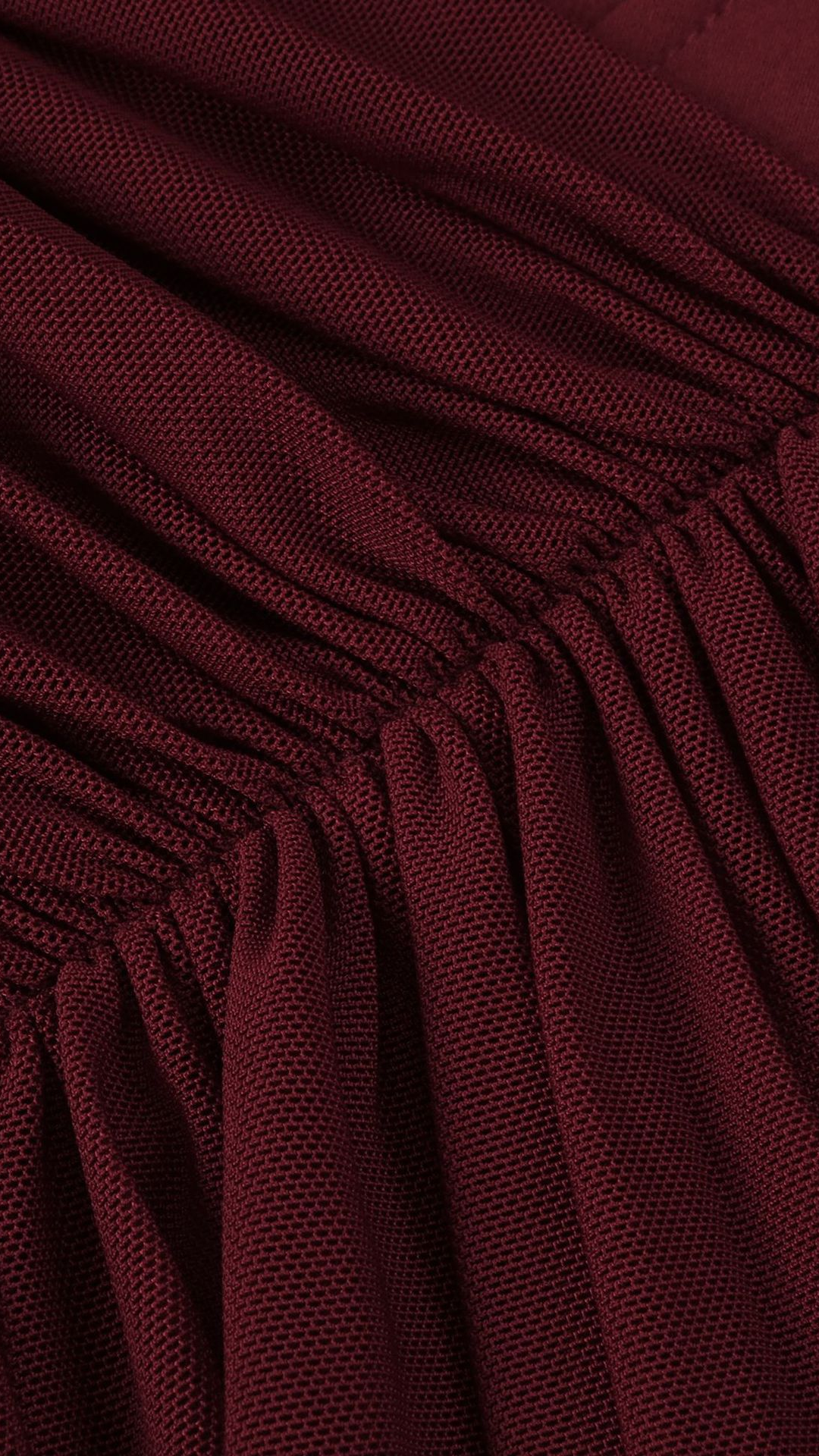 Ready-to-ship | premium burgundy bandeau waist-cinching slimming long evening gown - perfect for women's banquets, weddings, and bridesmaids — 11