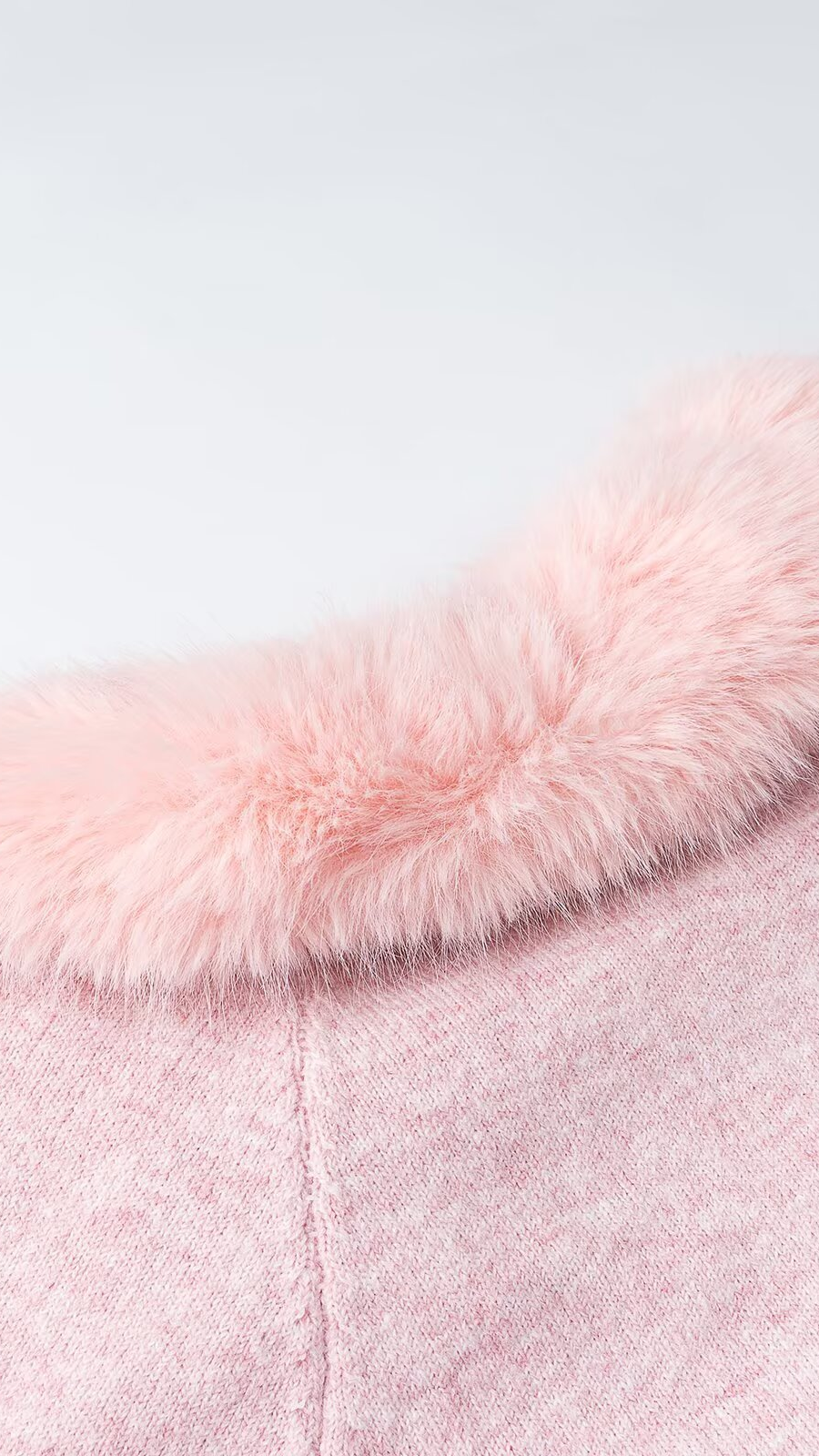 Zaza handmade european and american style wholesale women's fashion versatile elegant cape-style short fur collar shawl coat — 16