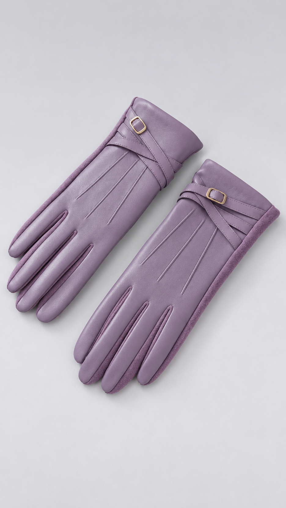 Seraphine Touch-Tip Gloves — Taro purple product only