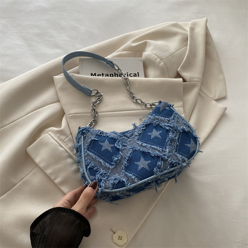the Denim Mini Bag