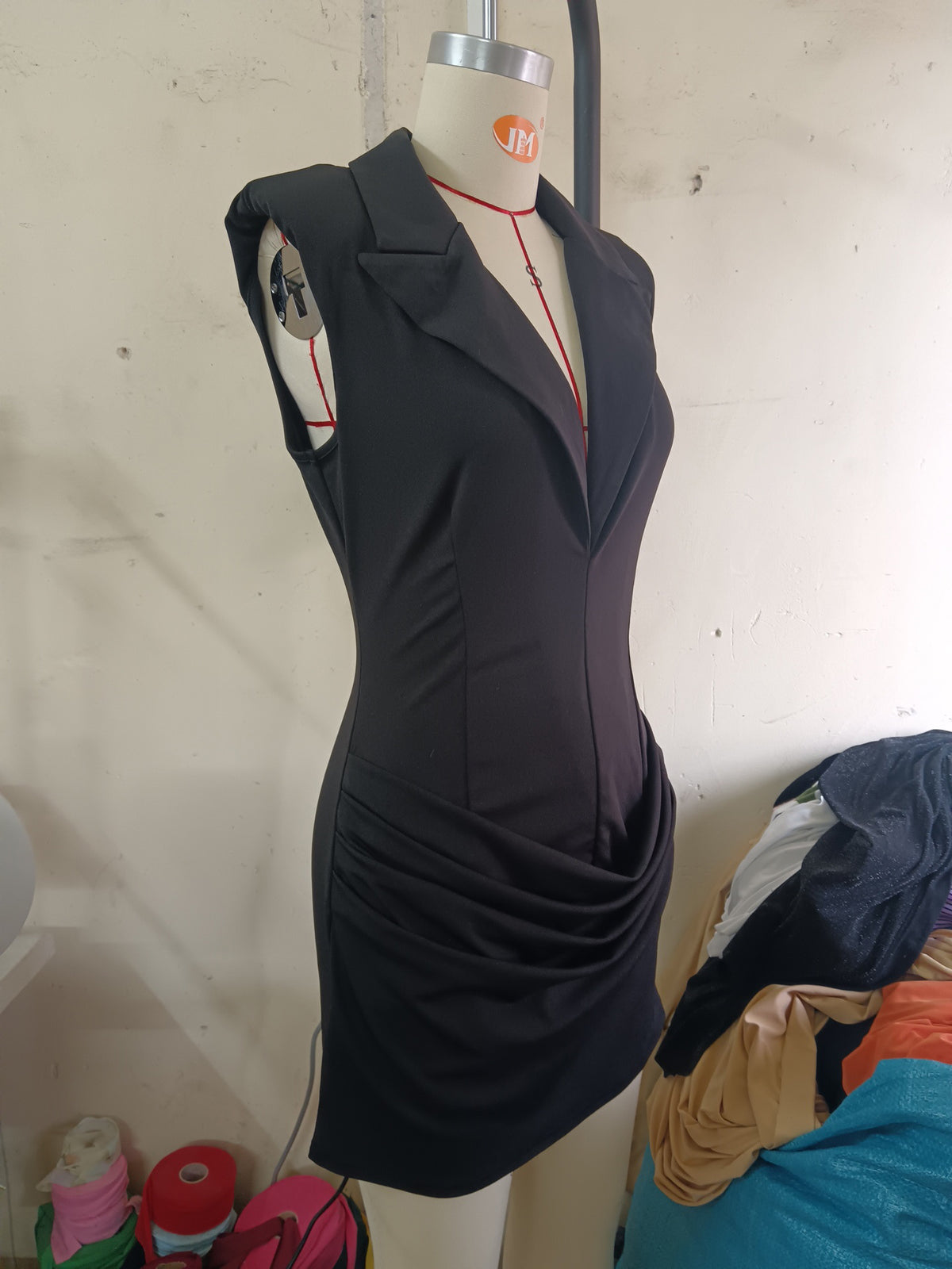 Velora Fishtail Mini Dress