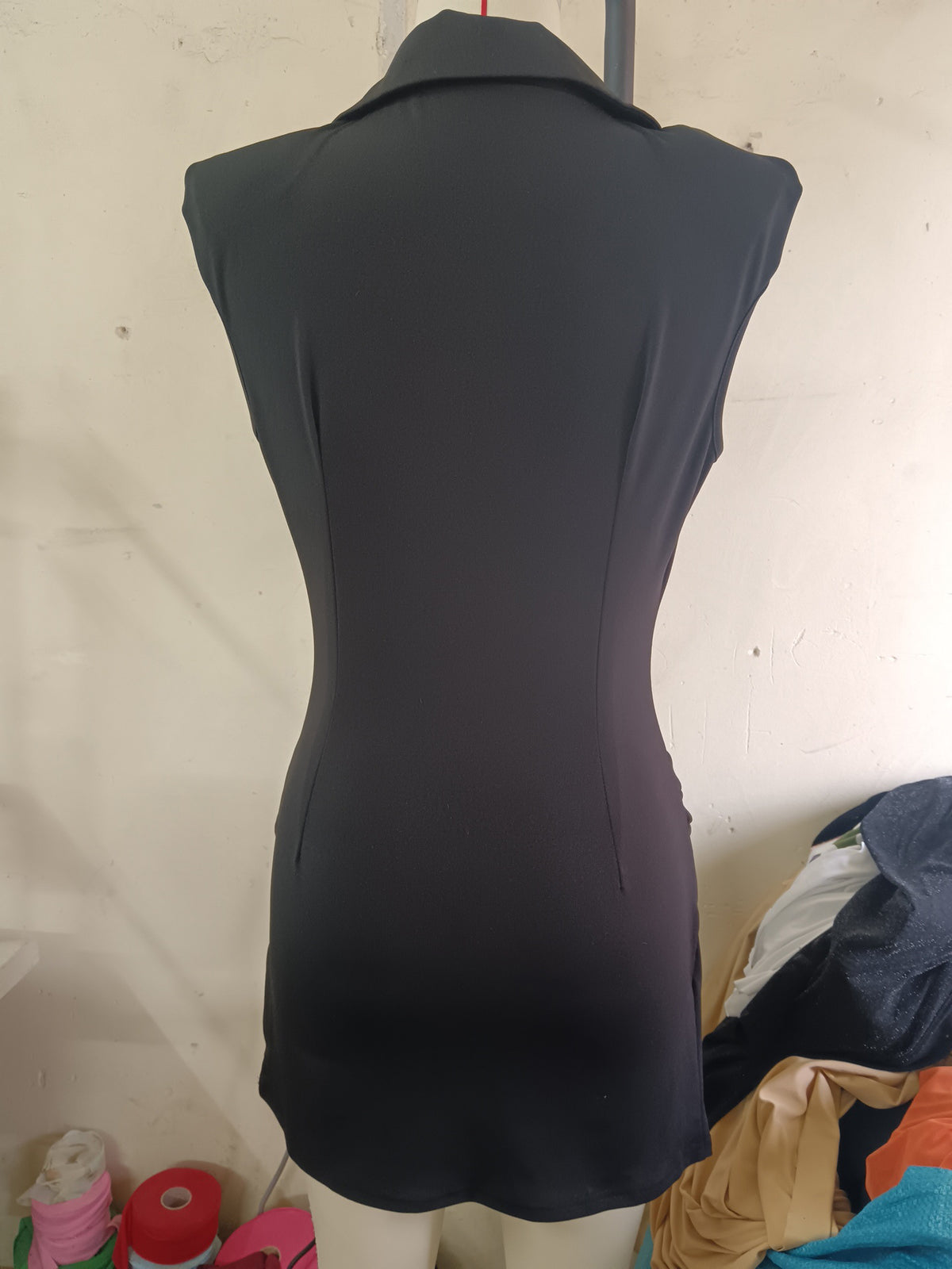 Velora Fishtail Mini Dress