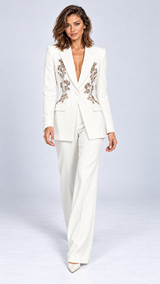 Rowena Sequin-Vine Suit Set