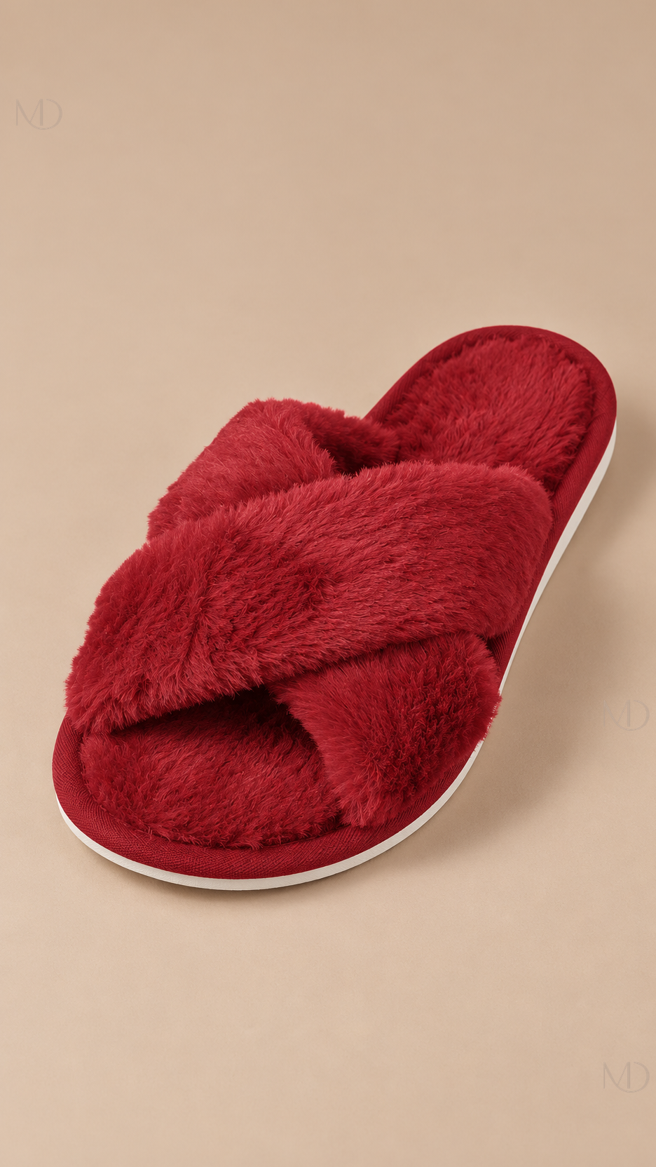 Calliope Crisscross Slide — Wine red product only